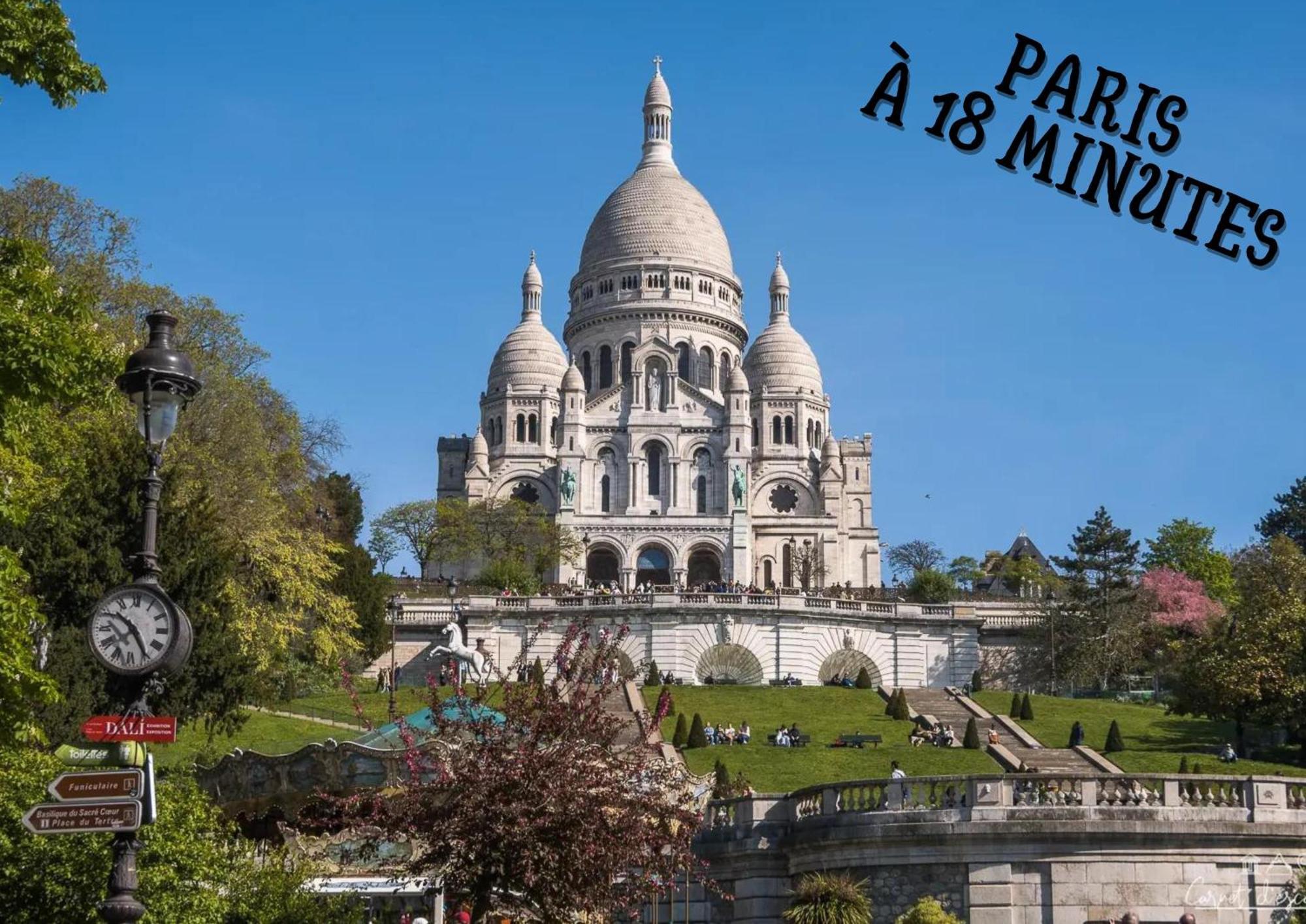 Nid Douillet Entre Paris Et Disney Vaires-sur-Marne Exteriör bild